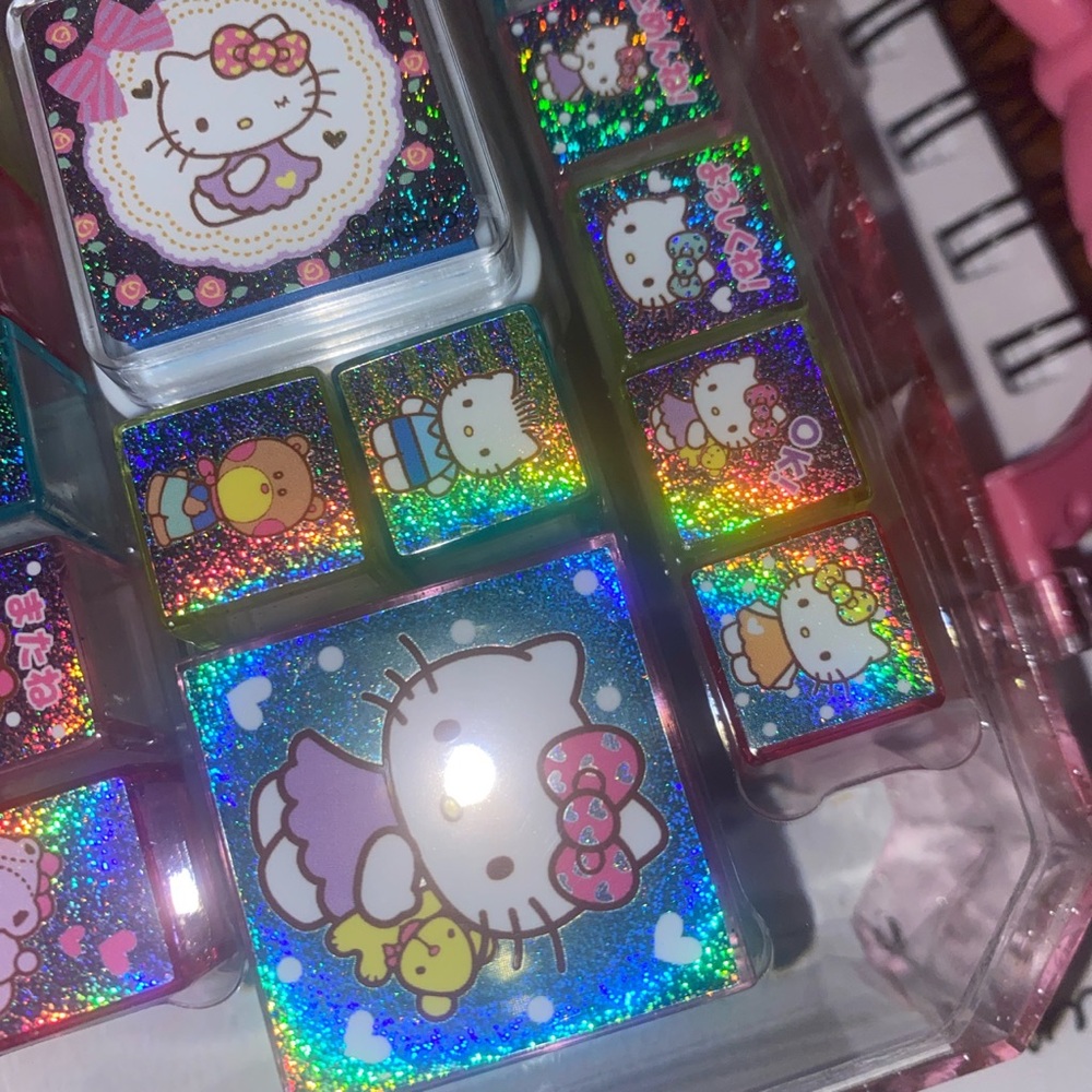 Vintage Hello Kitty Stamp Set